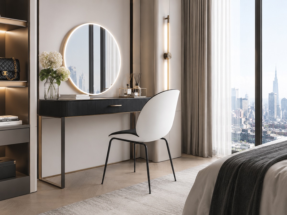 Ghế bàn trang điểm hiện đại
