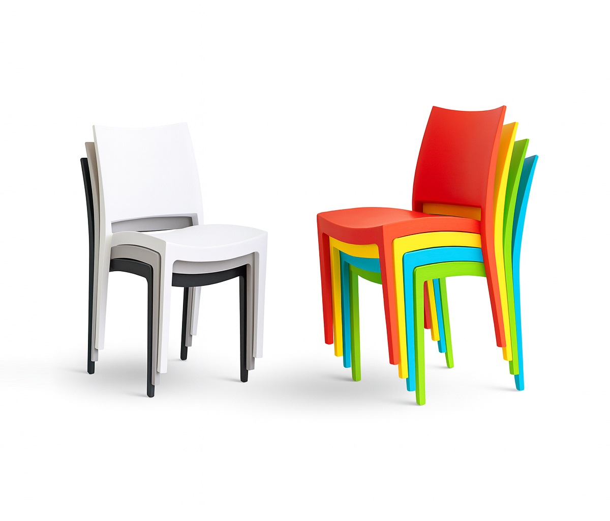 Ghế cafe nhựa cao cấp