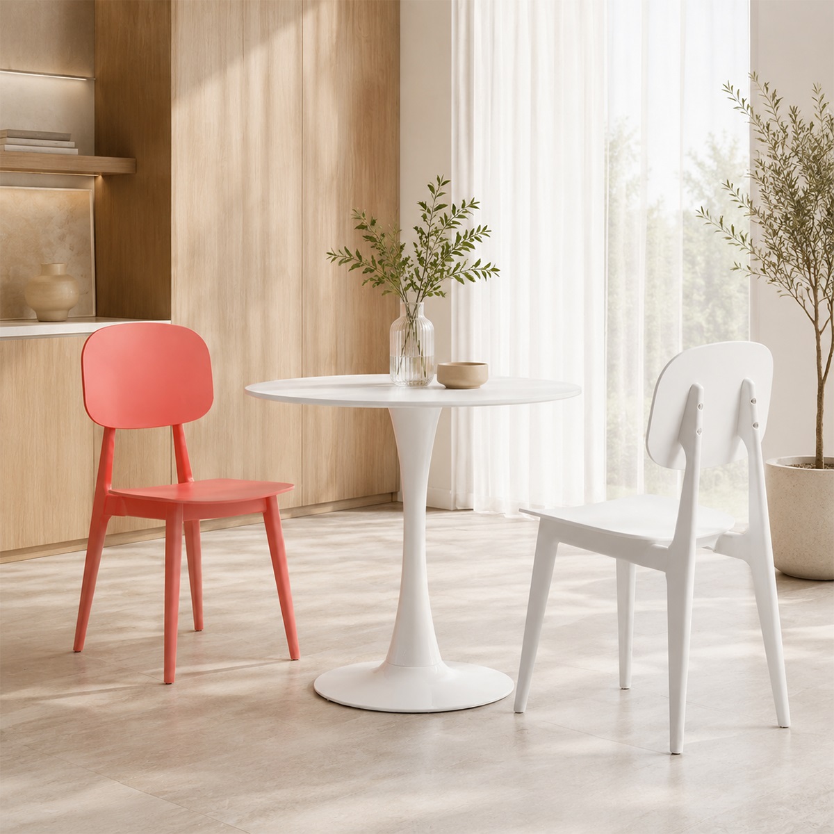 Bộ bàn ghế cafe nhỏ gọn Win Chair
