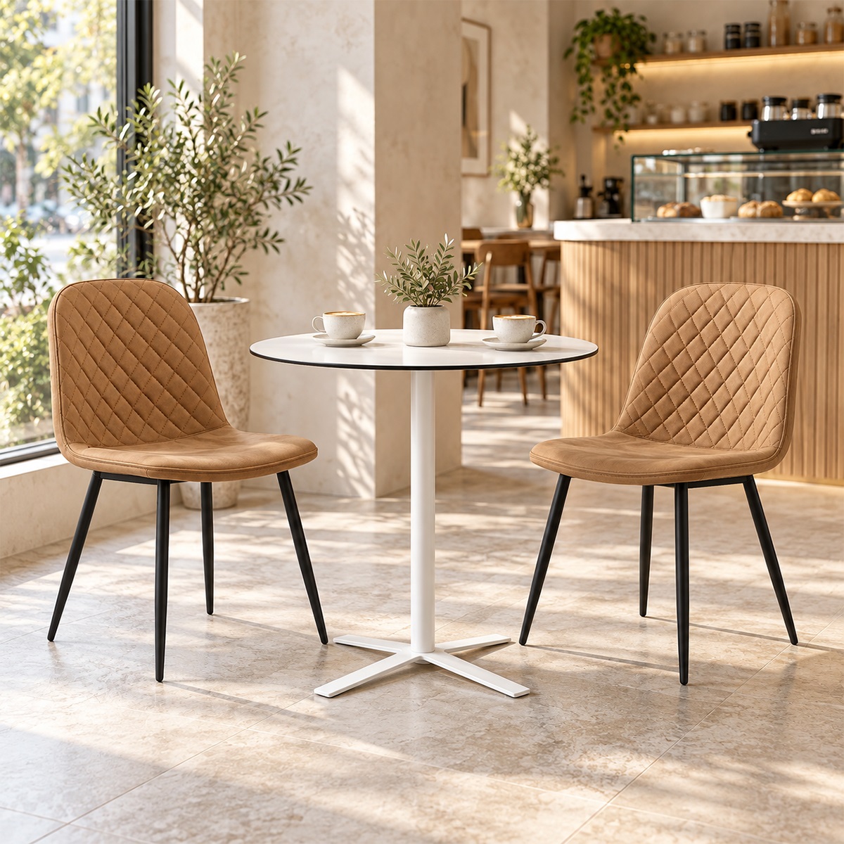 Bàn ghế cafe hiện đại