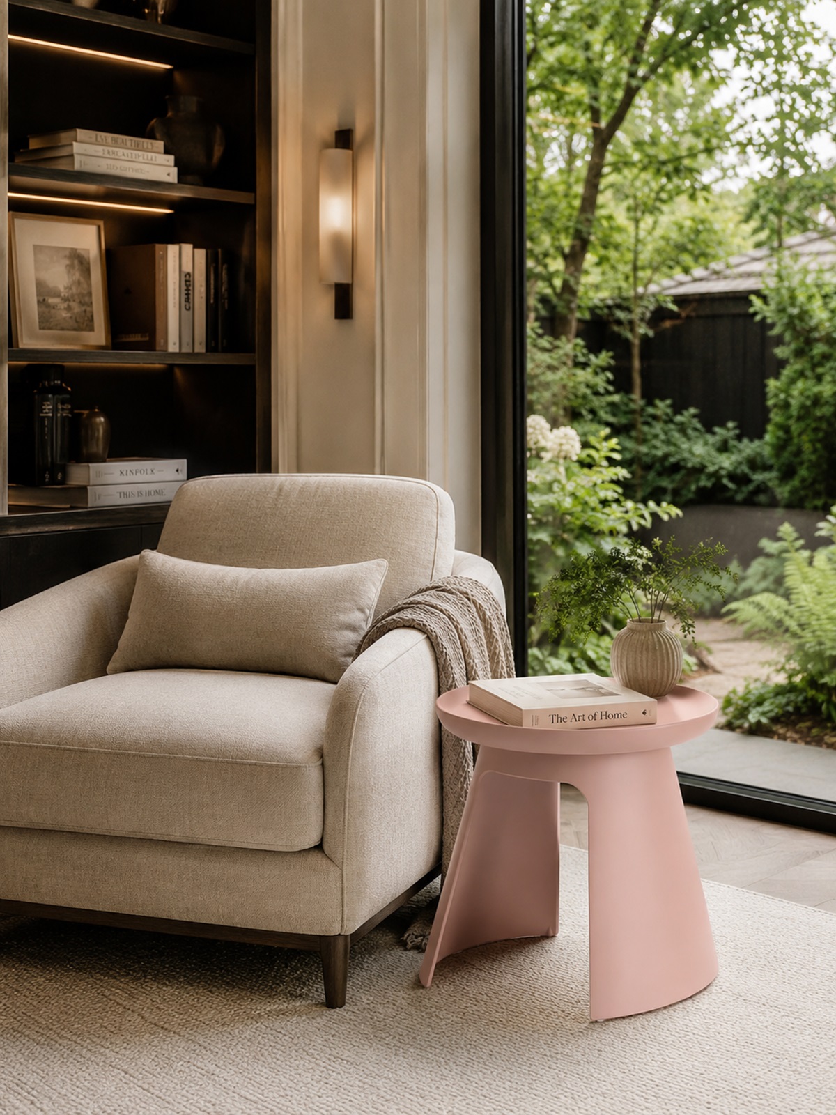 Bàn trà sofa đọc sách