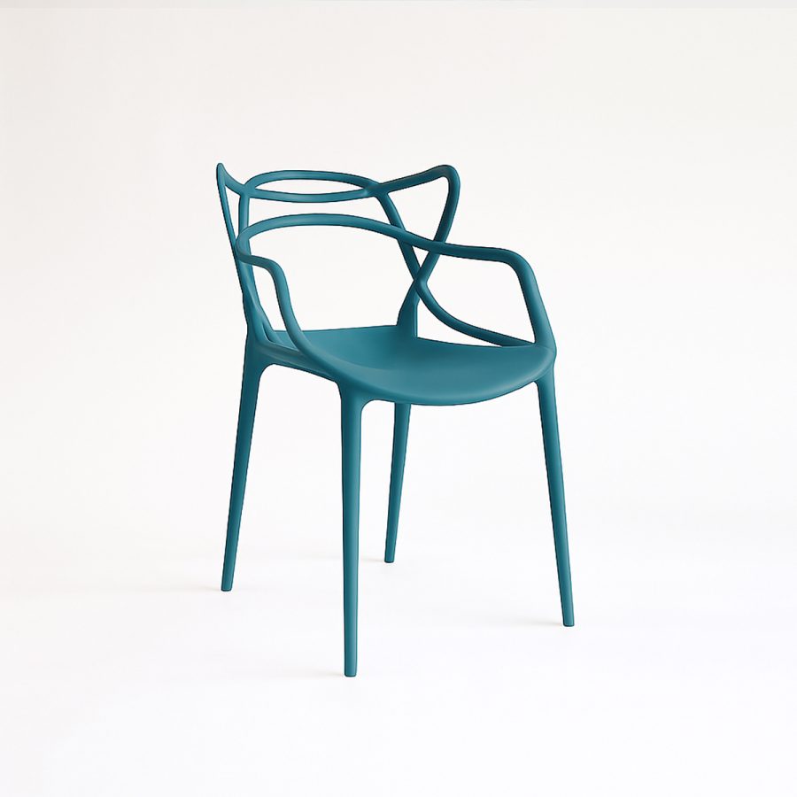 Ghế nhựa đúc ngoài trời