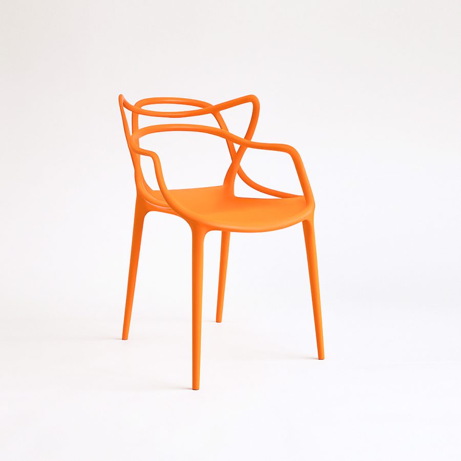 Ghế nhựa đúc ngoài trời