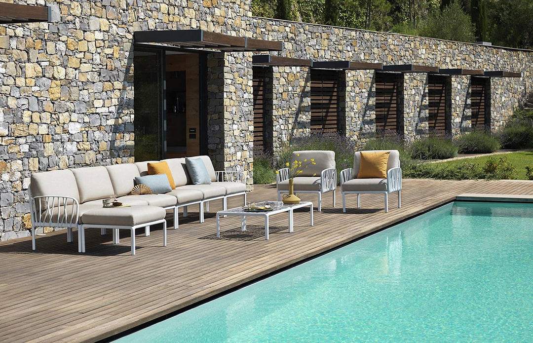 Sofa hồ bơi sân vườn cao cấp