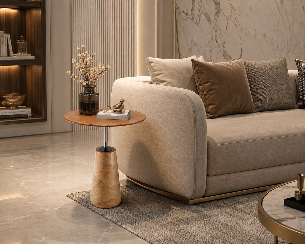 Bàn Góc Sofa Sang Trọng