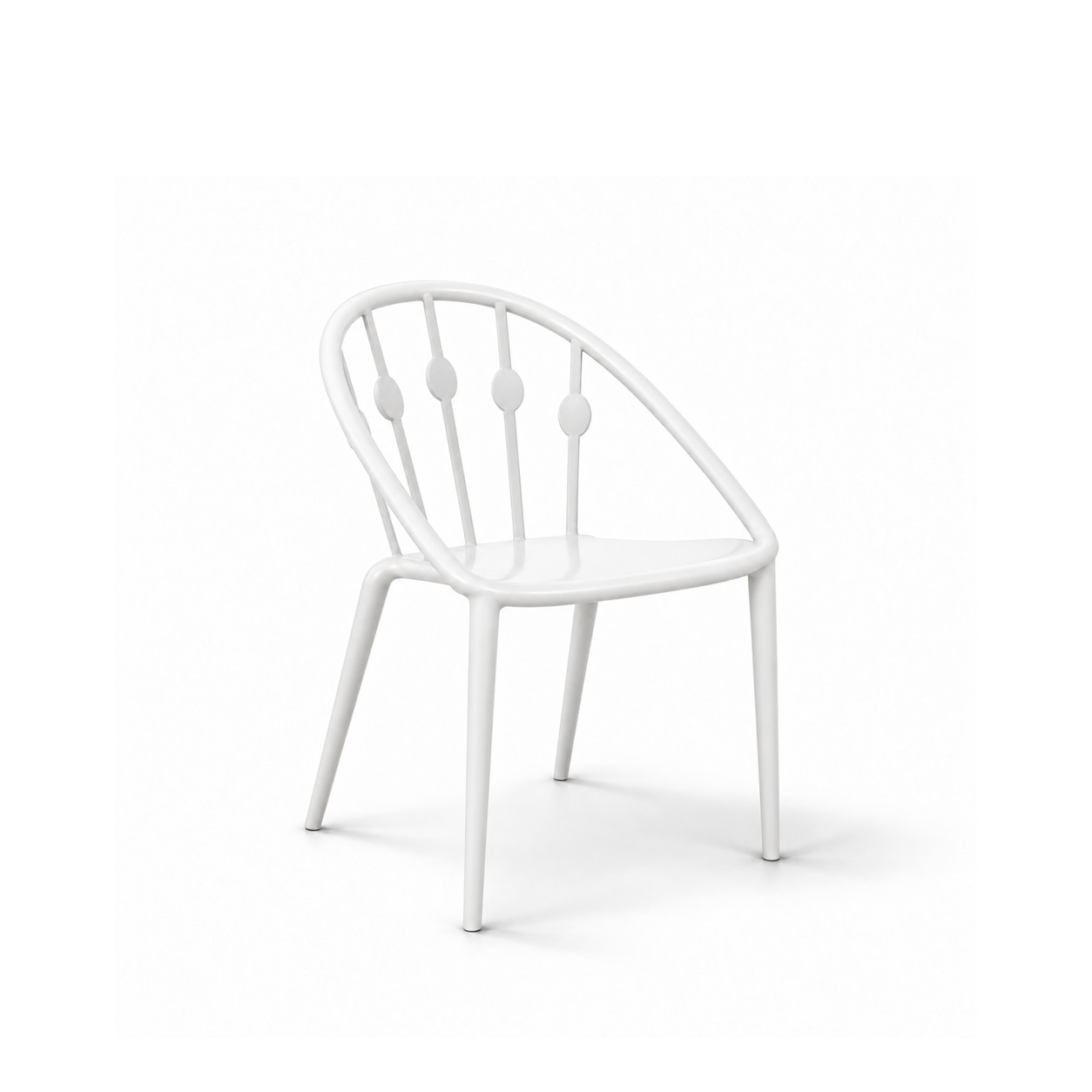 Ghế Cafe Nhựa Đúc Ngoài Trời ND-WC118 - Ảnh 3