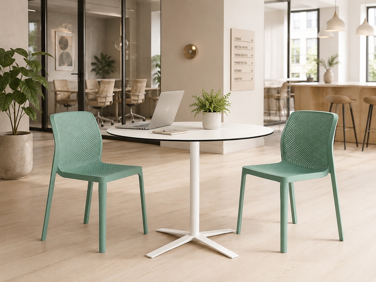 Ghế Cafe Nhựa Đúc Cao Cấp