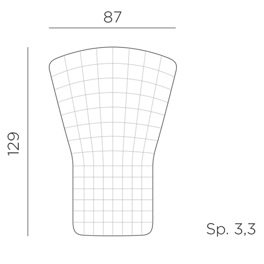 Nệm Ghế Cuscino Folio Comfort ND-WA004 - Ảnh 9