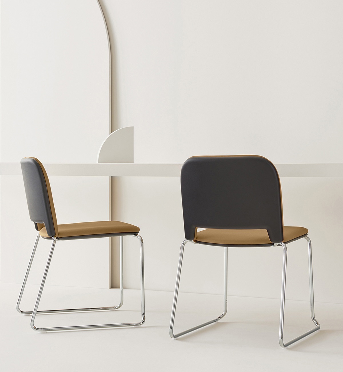 Ghế cafe chân quỳ hiện đại Win Chair