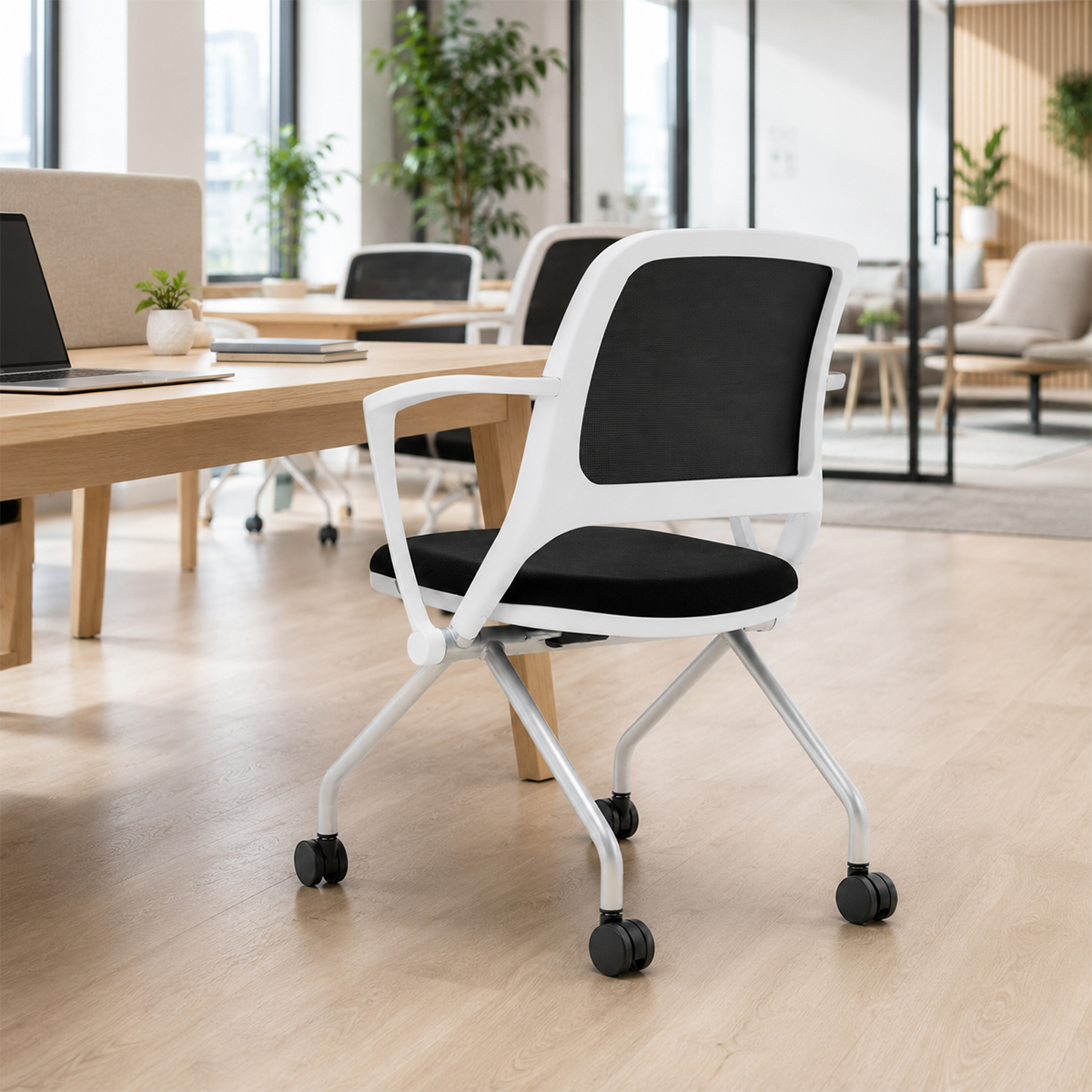 Ghế Training Gấp Gọn Có Bánh Xe RPB-GVP132