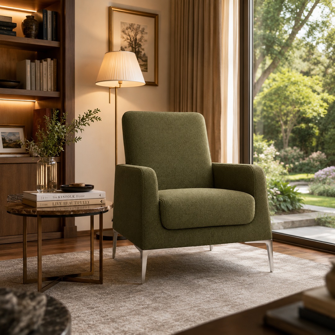 Sofa Đơn Vải Nỉ Cao Cấp