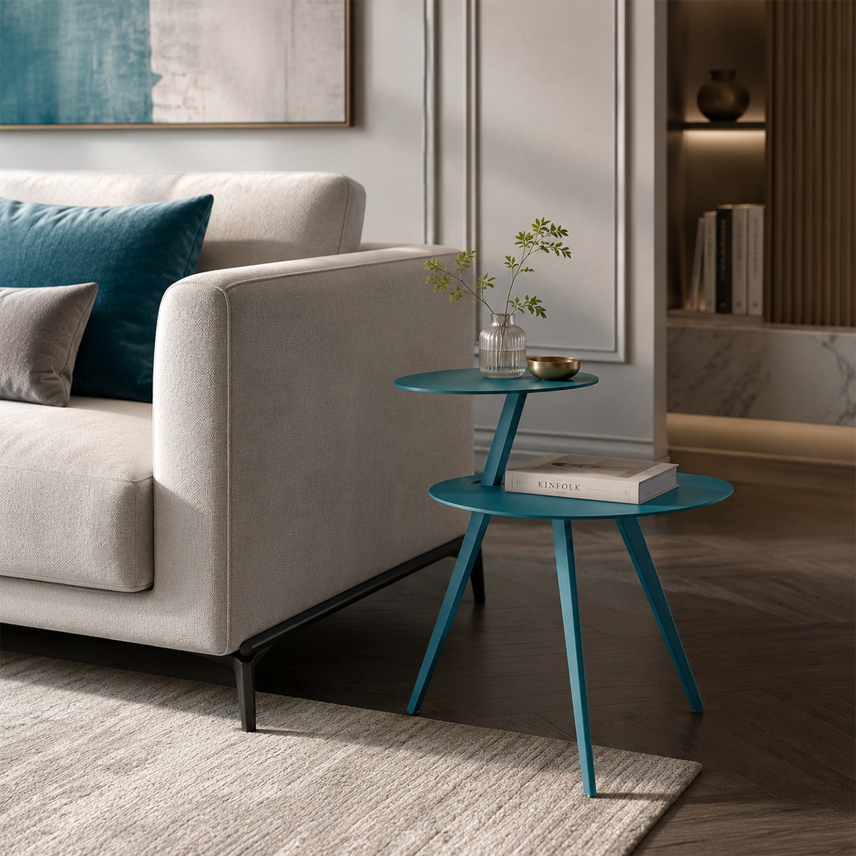 Bàn góc sofa hiện đại
