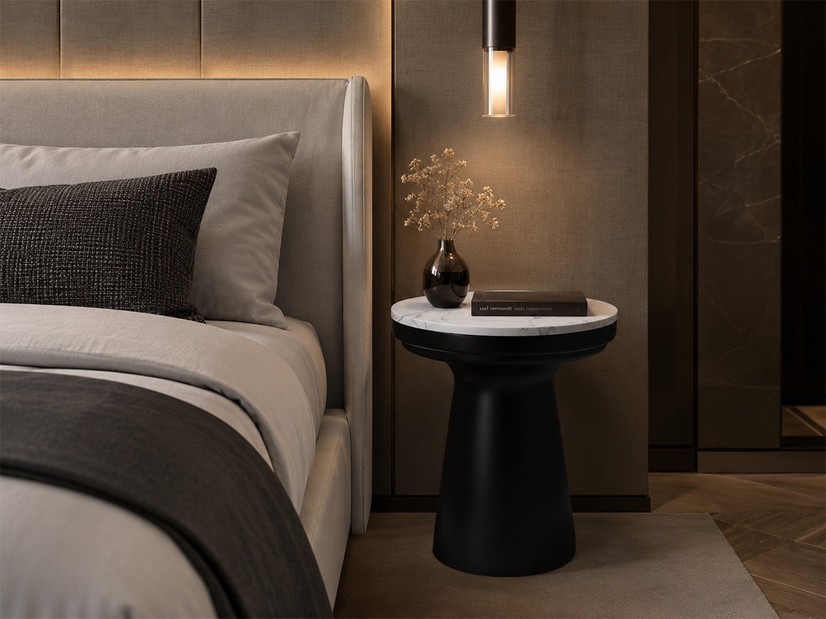 Bàn tab đầu giường hiện đại