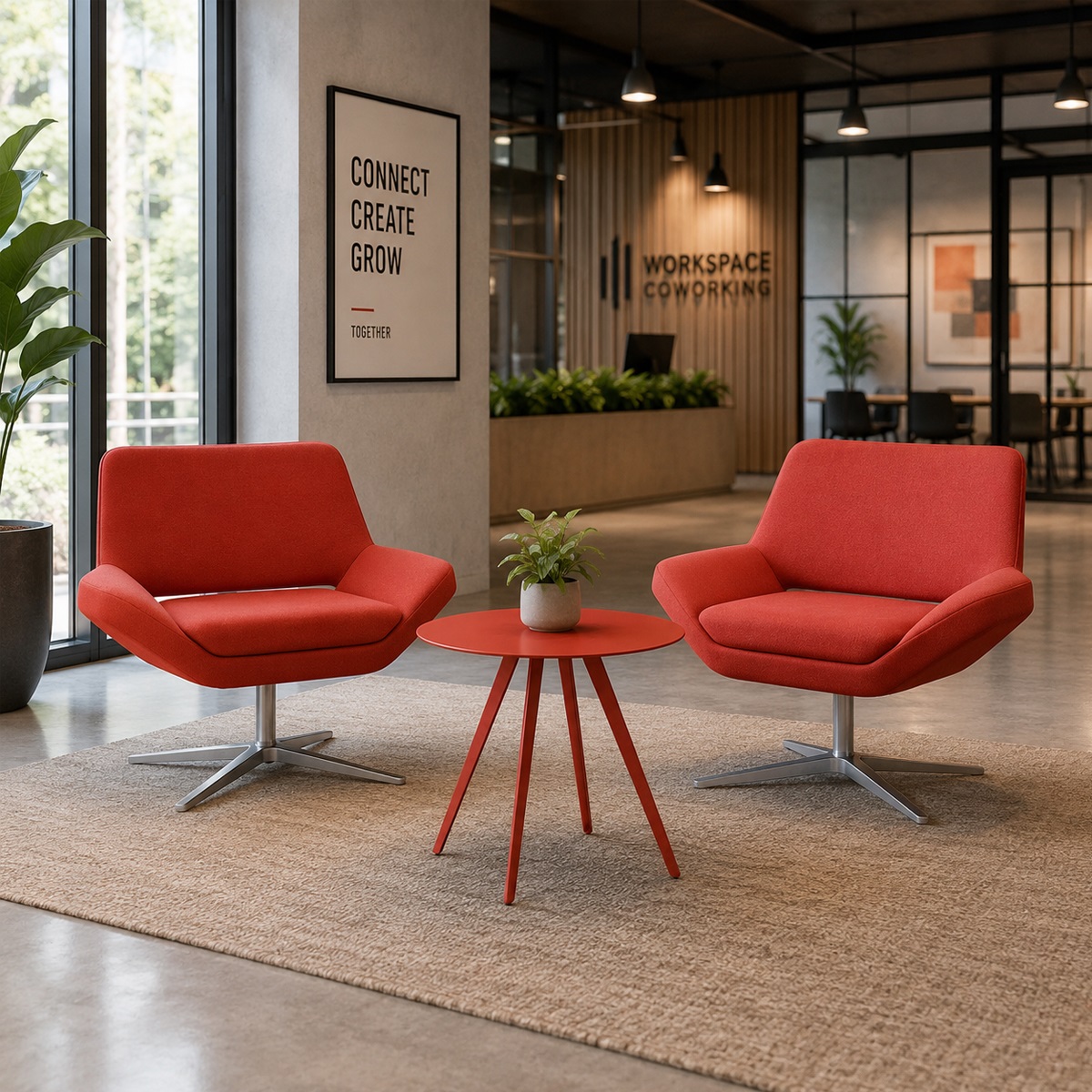 Bàn trà tiếp khách sofa mini