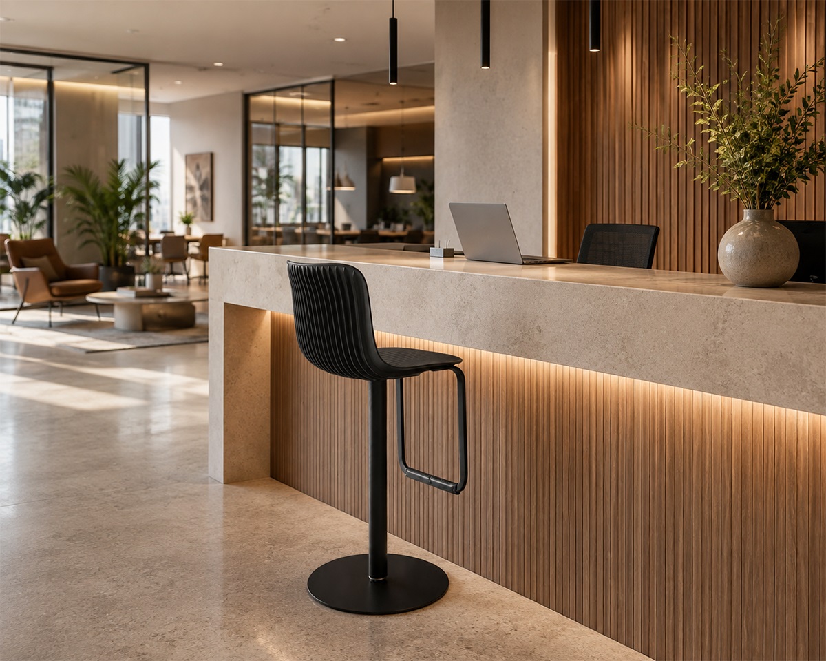 Ghế Quầy Bar Xoay Hiện Đại SG-WC393