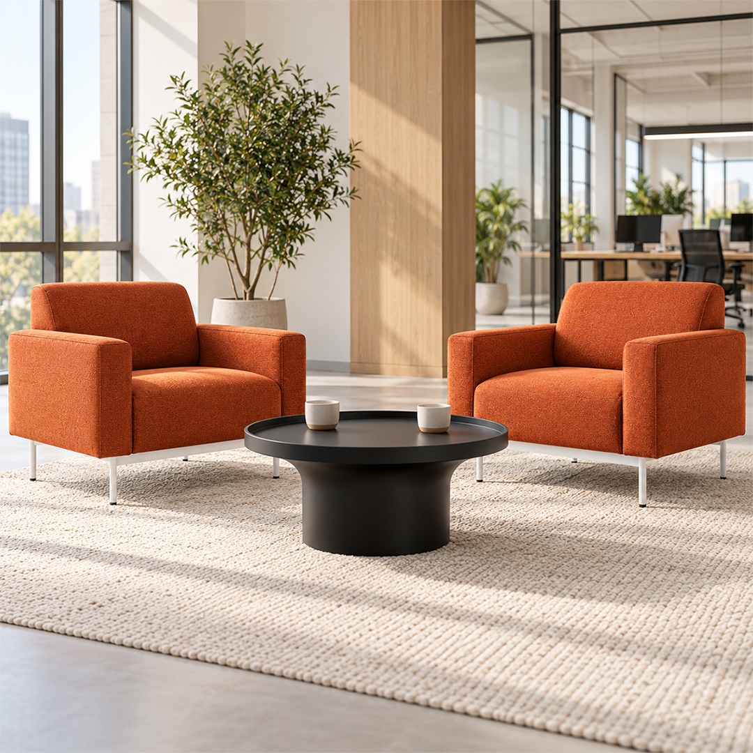 Sofa Đơn Nệm Vải Chân Sắt SG-WC391