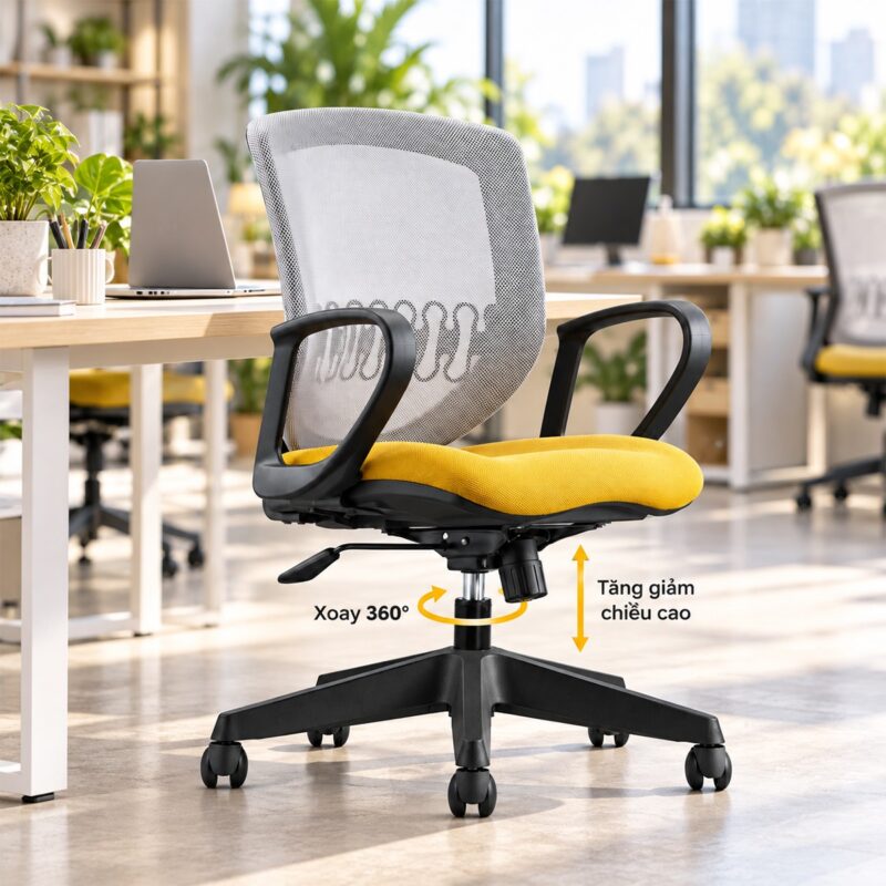 Ghế Xoay Văn Phòng Hiện Đại RPB-GVP171