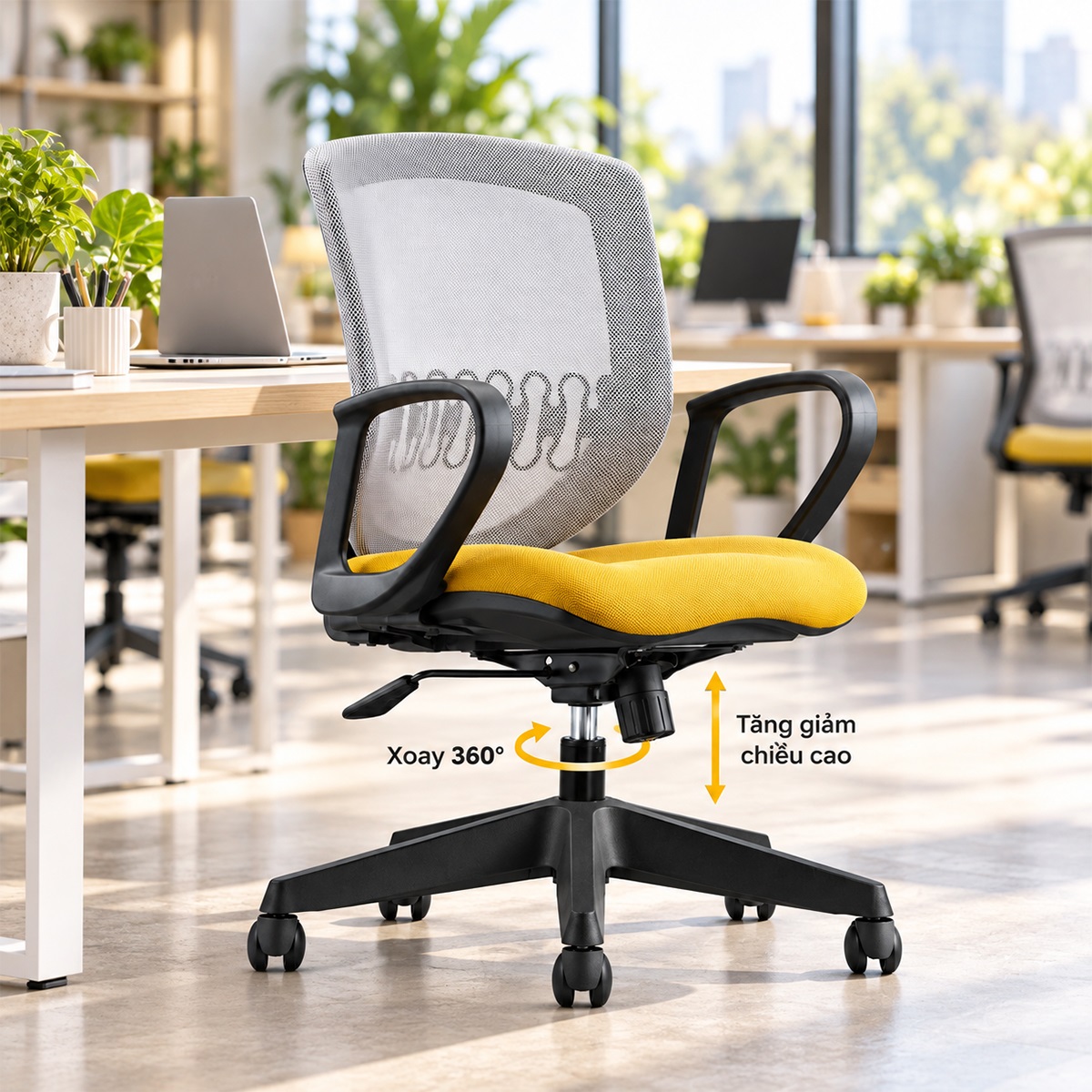 Ghế Xoay Văn Phòng Hiện Đại RPB-GVP171