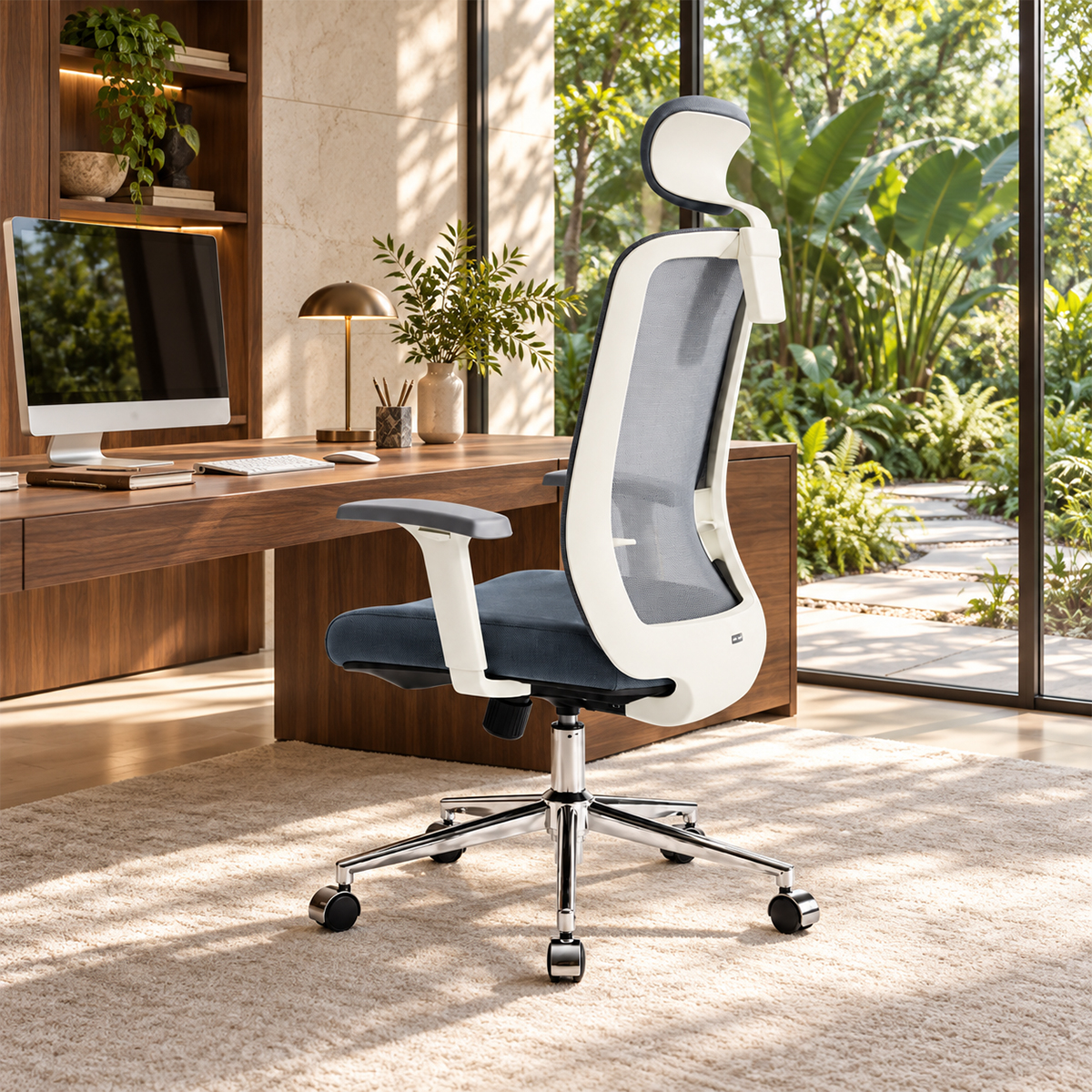 Ghế Xoay Văn Phòng Lưng Lưới RPB-GVP138