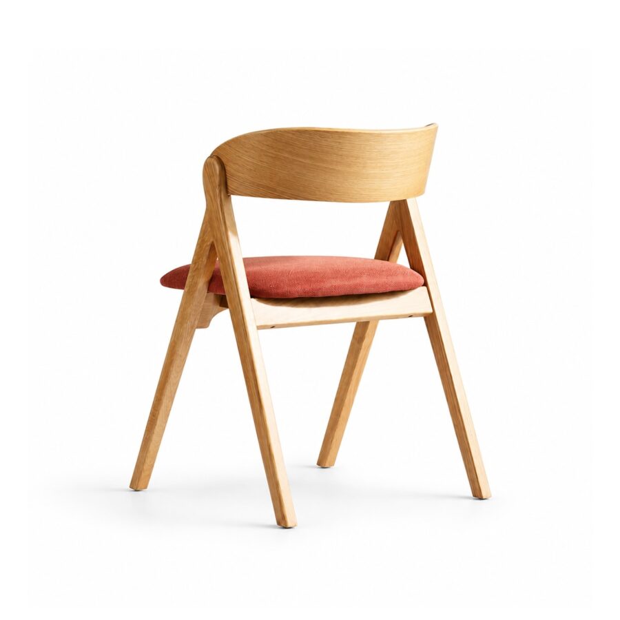Ghế Ăn Gỗ Nệm Vải Birdie Chair