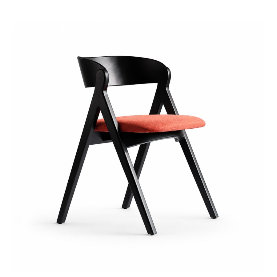 Ghế Ăn Gỗ Nệm Vải Birdie Chair