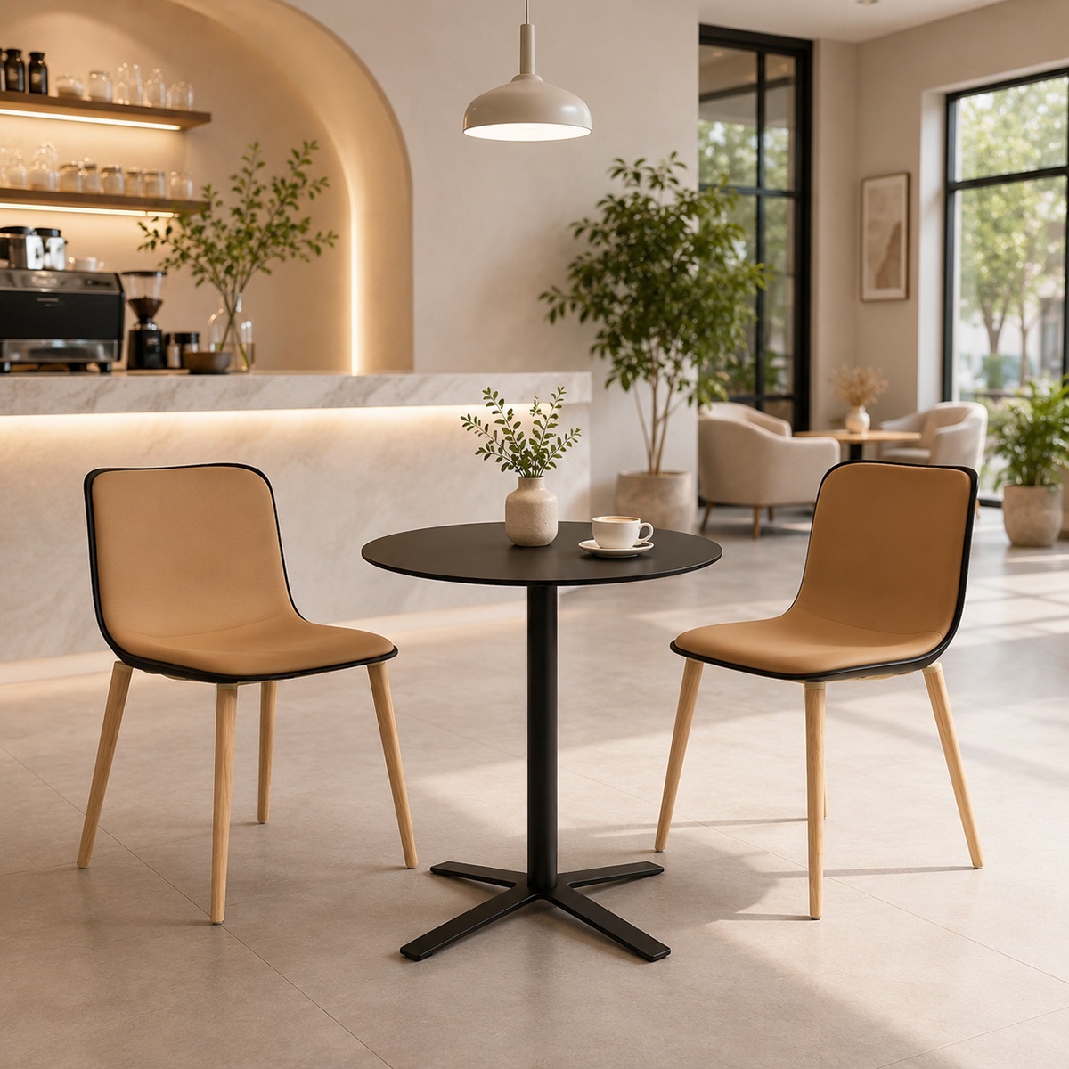 Bàn ghế cafe hiện đại