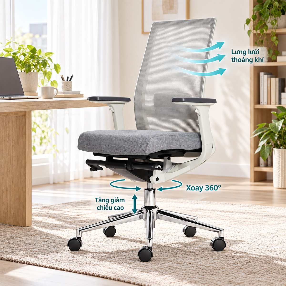 Ghế Văn Phòng Công Thái Học RPB-GVP216