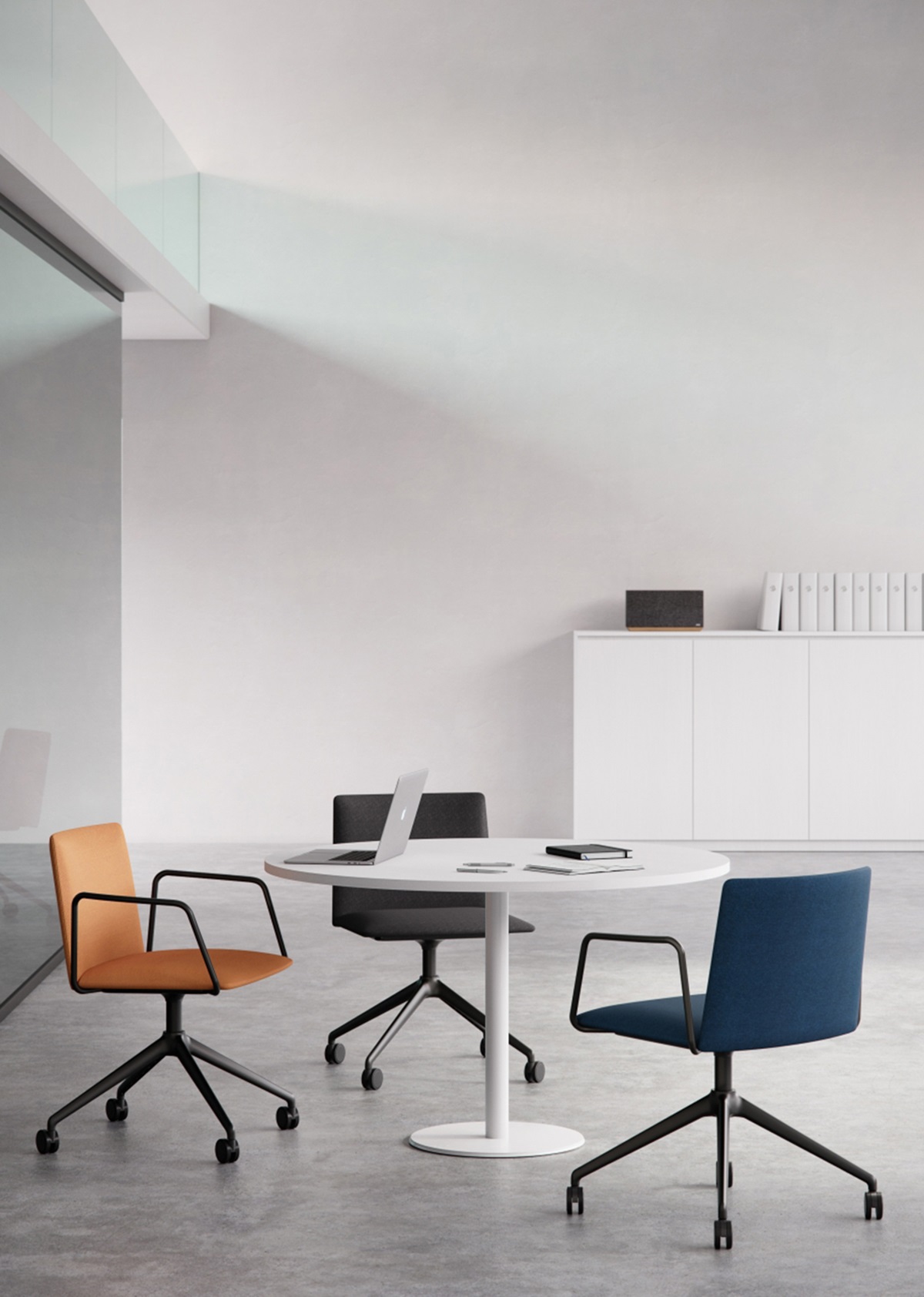 Ghế văn phòng nhỏ gọn