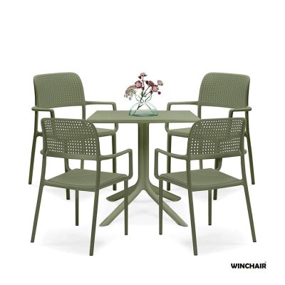 Mẫu bàn ghế cafe đơn giản