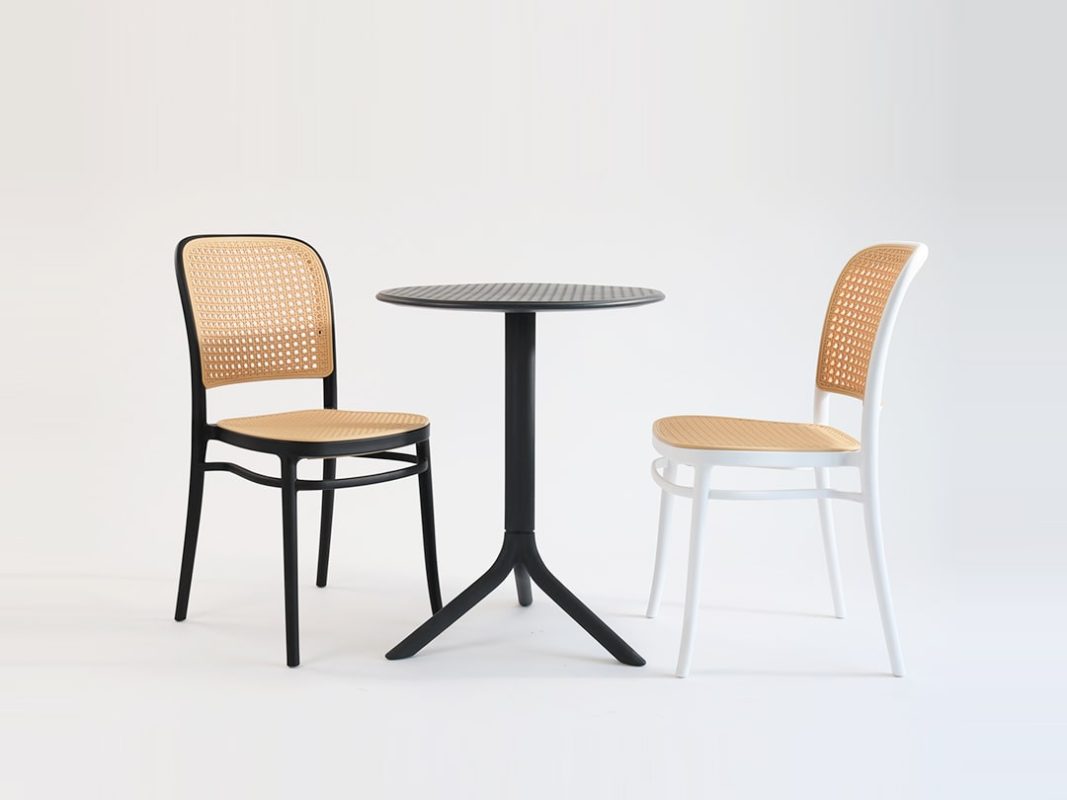 Ghế cafe nhựa giả mây Ada chair ST-WC548