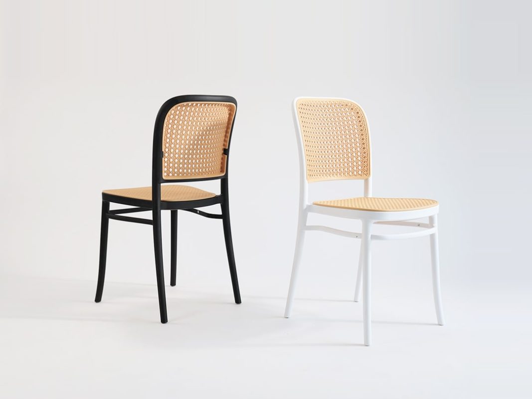 Ghế cafe nhựa giả mây Ada chair