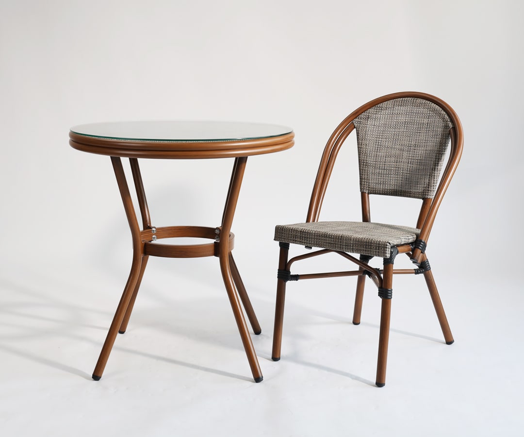 Ghế cafe giả mây