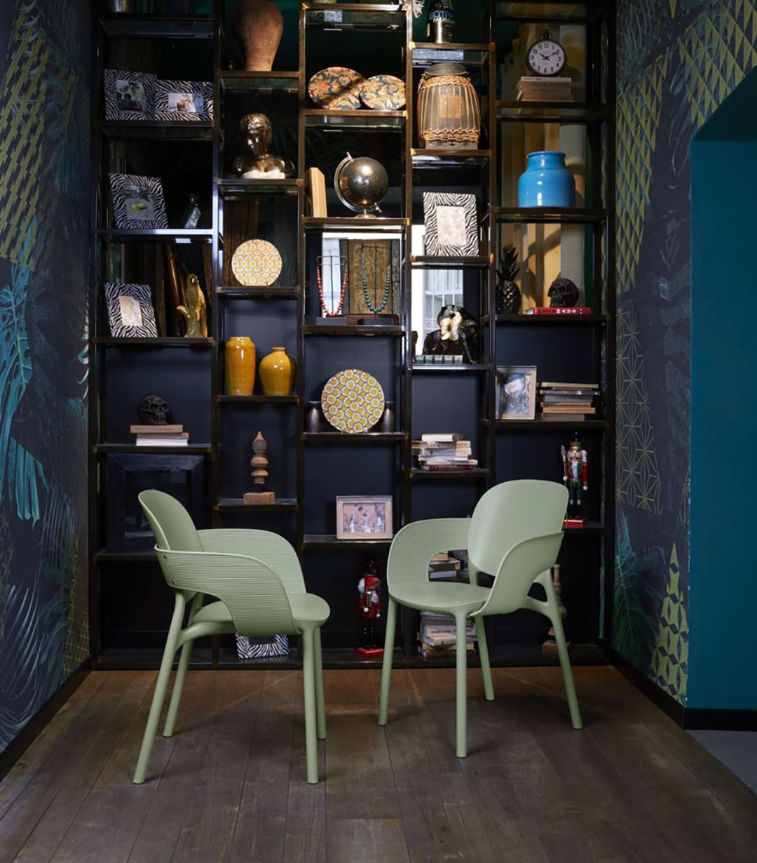 Ghế cafe nhựa đúc cao cấp