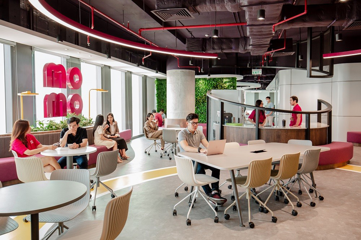 Nội thất văn phòng MoMo