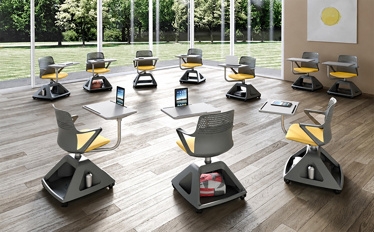 Ghế Training Liền Bàn Cao Cấp