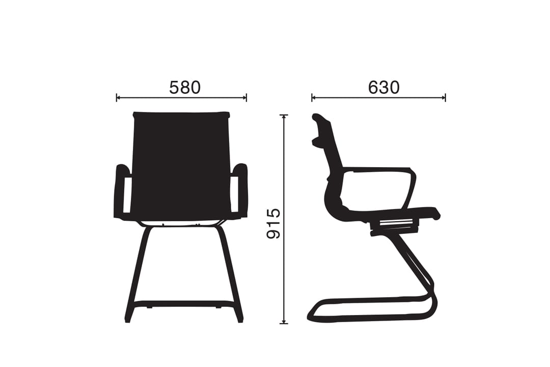 Ghế Văn Phòng Chân Quỳ RPB-GVP646