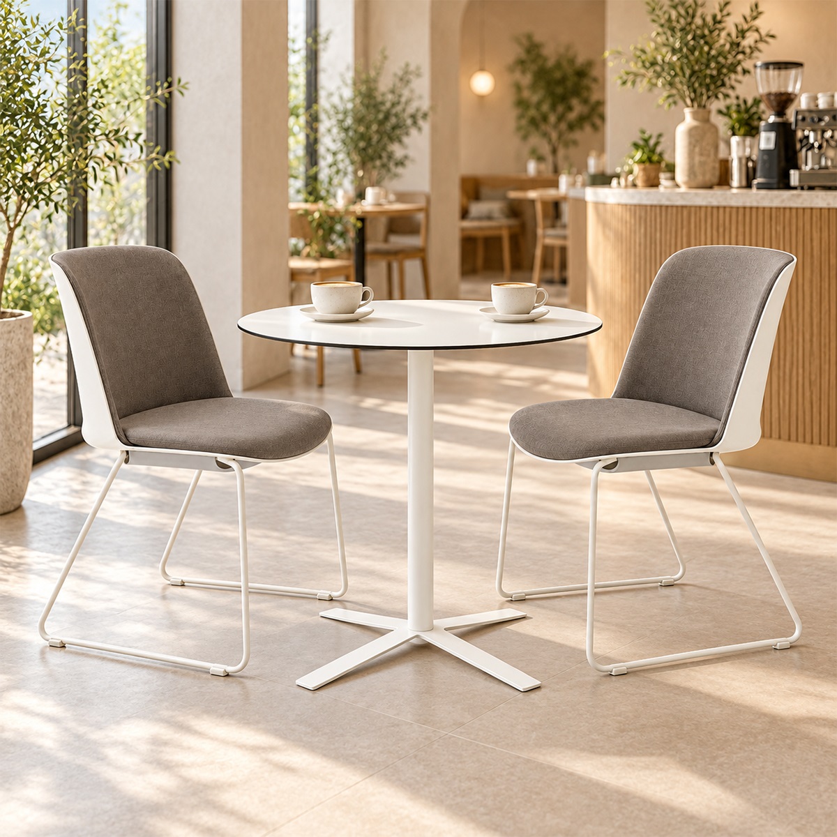 Ghế Cafe Chân Quỳ Hiện Đại SG-WC652