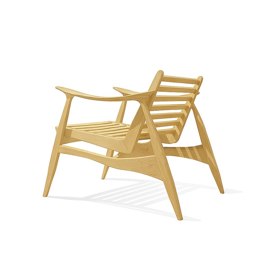 Alternative view of Ghế TT Armchair 412-WC672