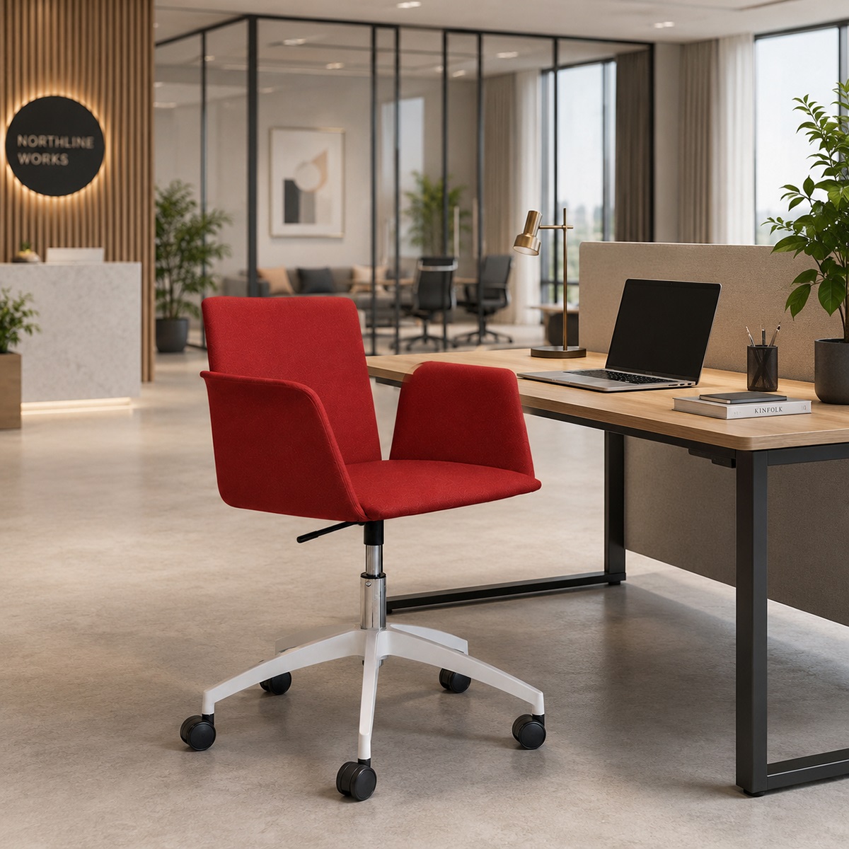Ghế làm việc coworking sang trọng