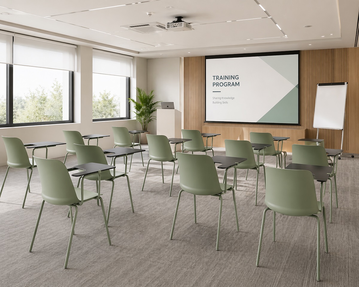 Ghế training có bàn viết