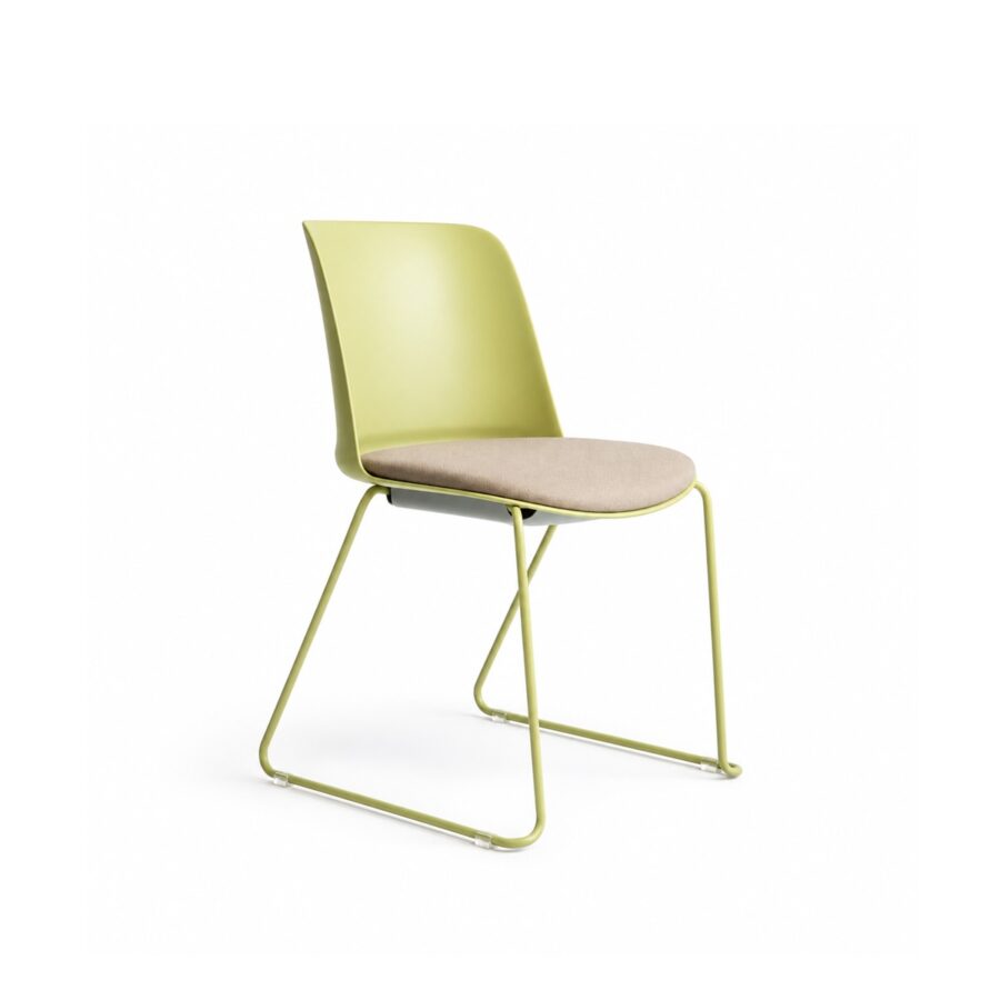 Ghế Cafe Nệm Vải Chân Quỳ SG-WC051