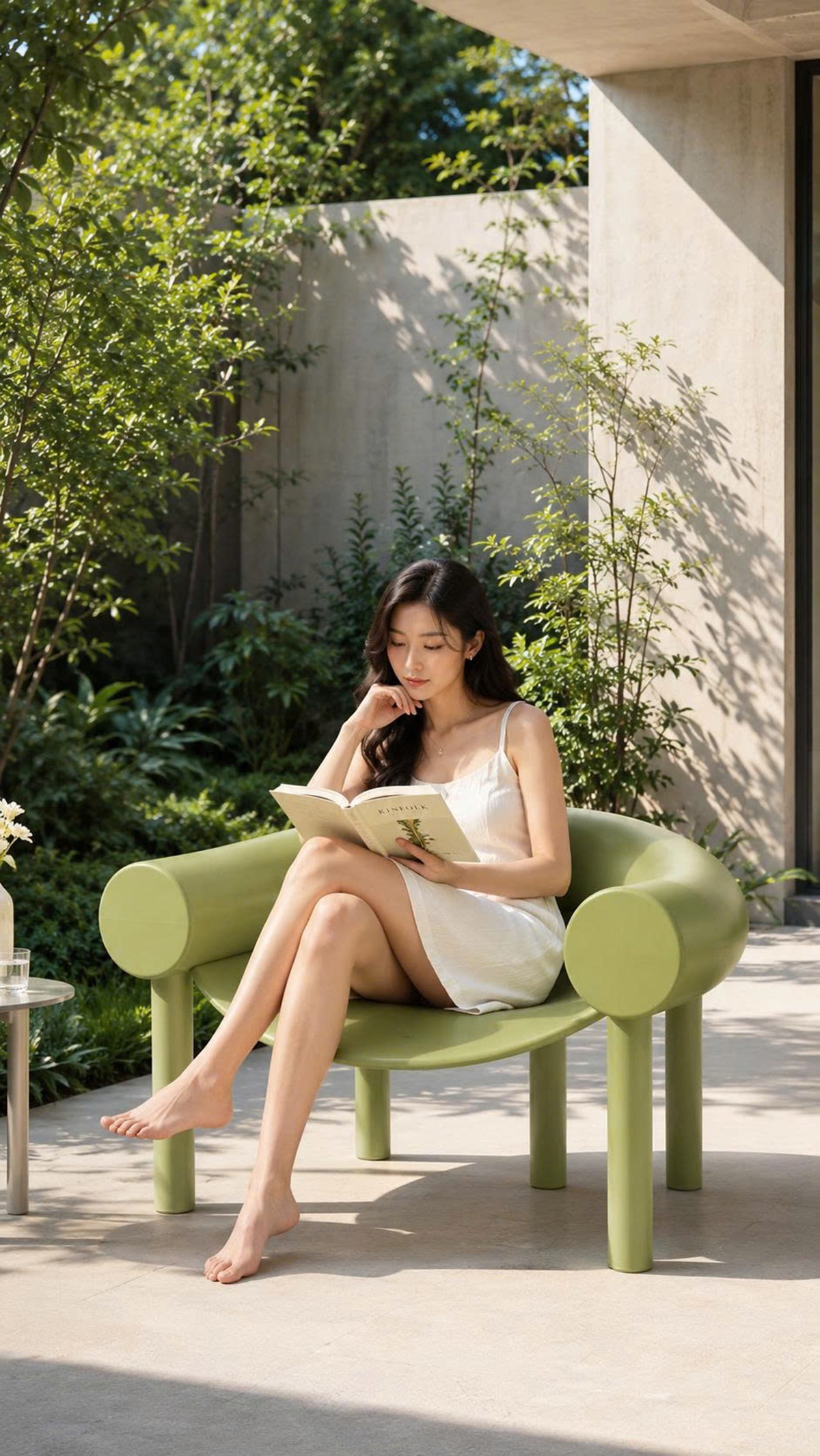 Ghế nhựa thư giãn ngoài trời