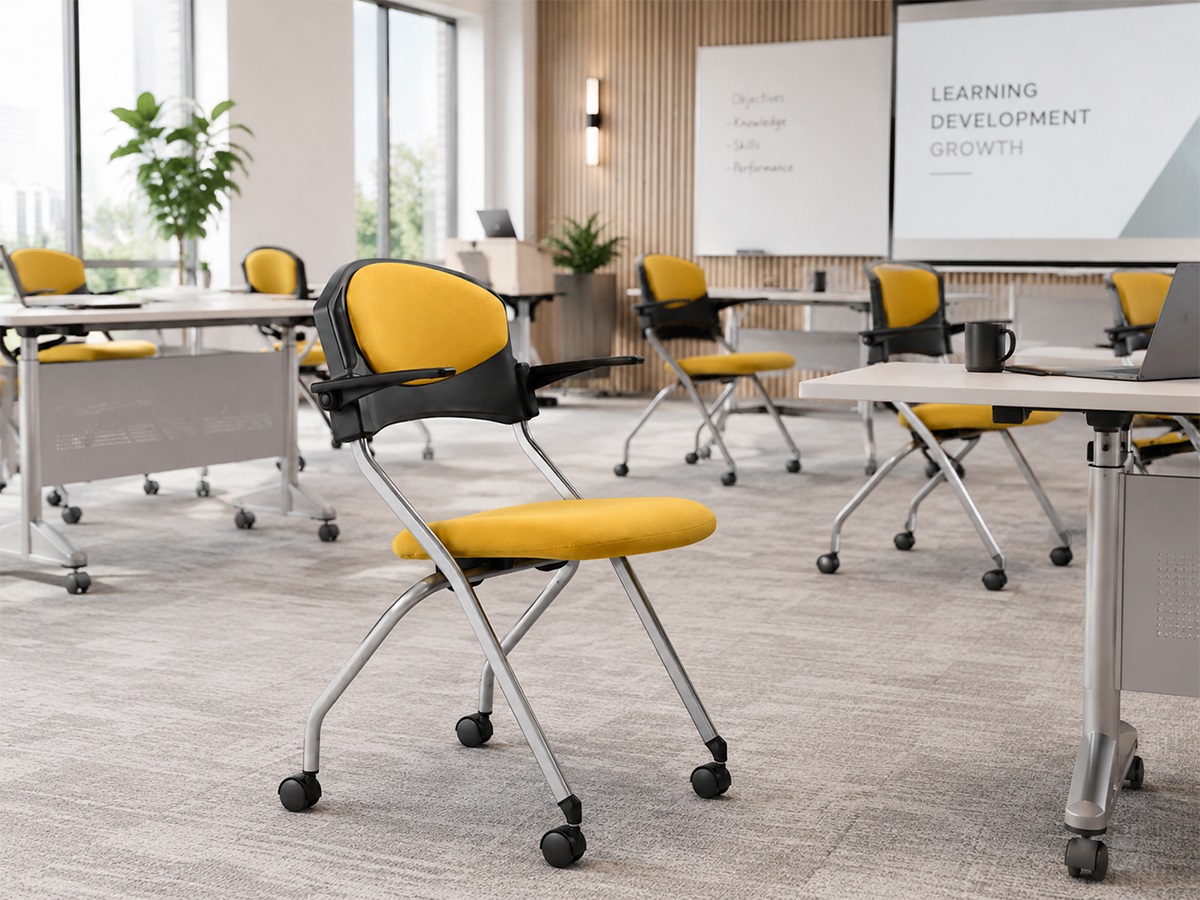 Ghế phòng training gấp gọn hiện đại