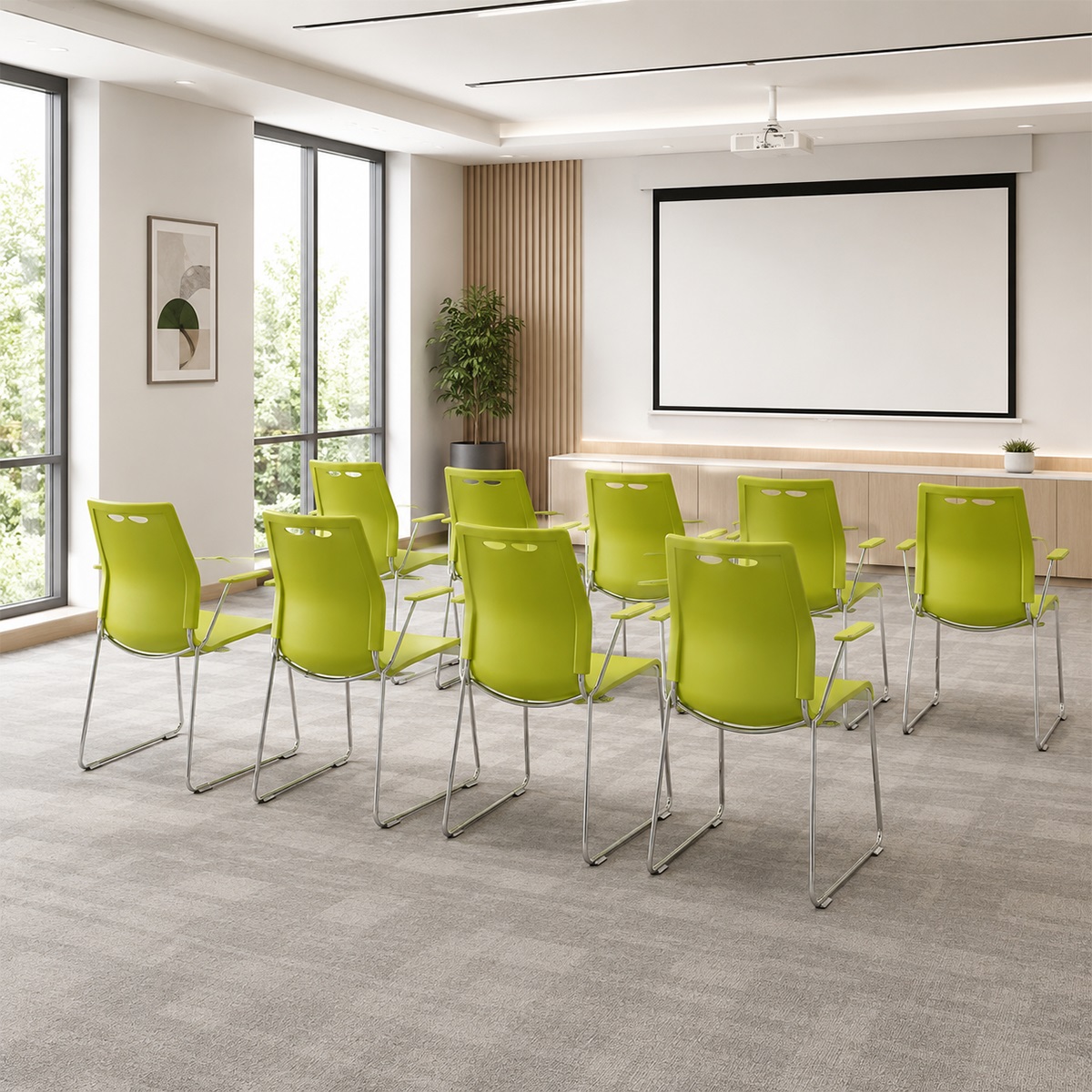Ghế Training Chân Quỳ Xếp Chồng