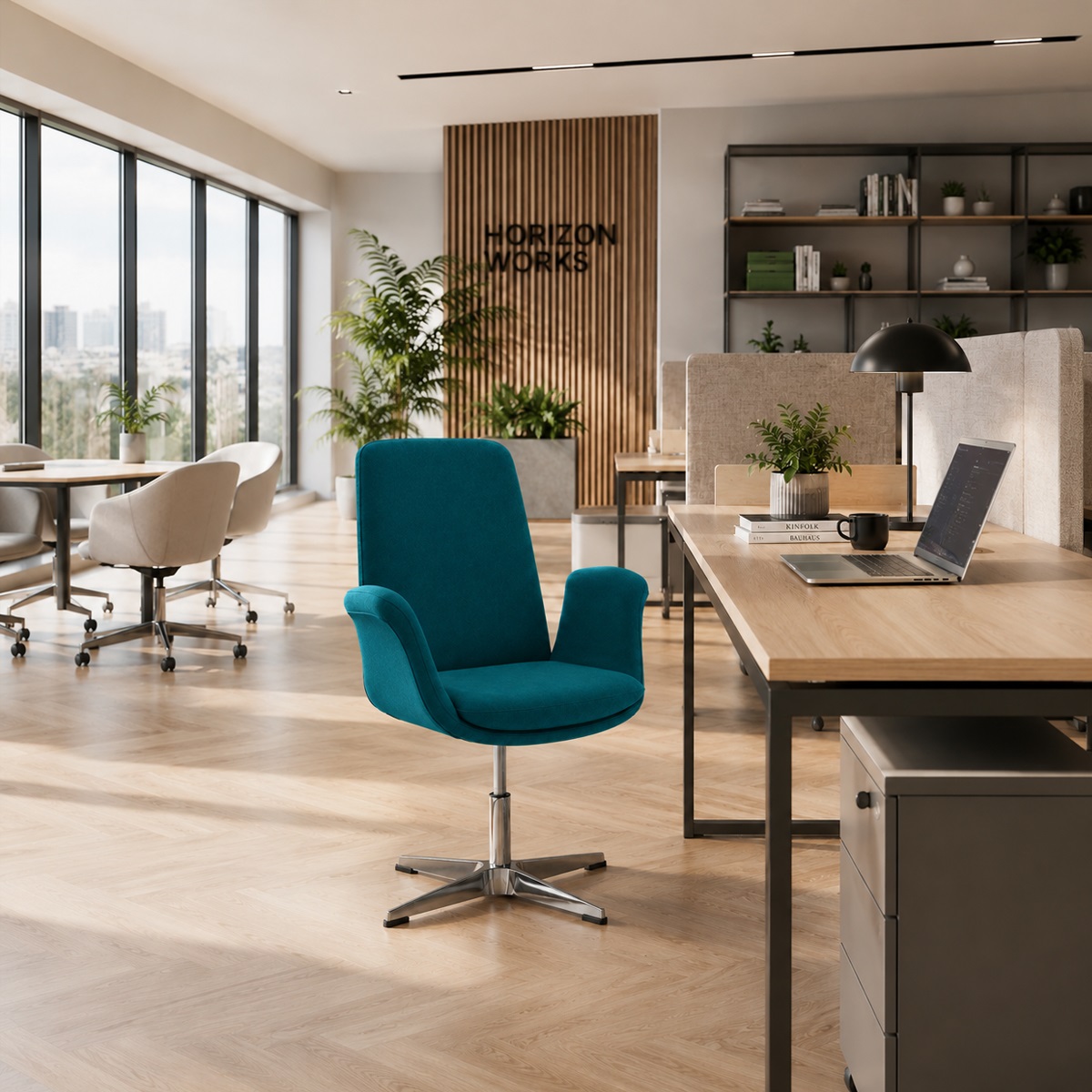 Ghế bàn làm việc chân xoay Win Chair