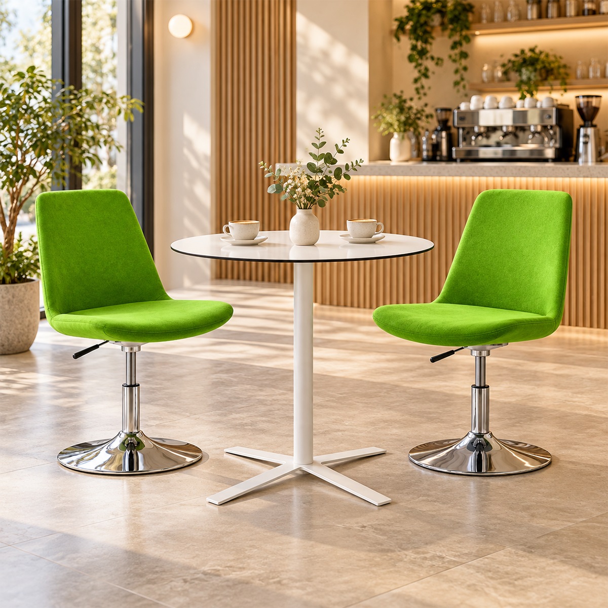 Ghế Cafe Chân Xoay Nâng Hạ RPB-WC1277