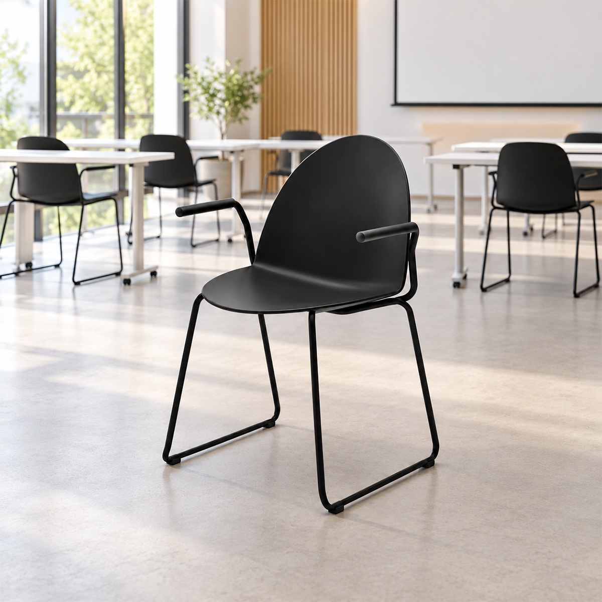 Ghế Training Chân Quỳ Xếp Chồng SG-WC314