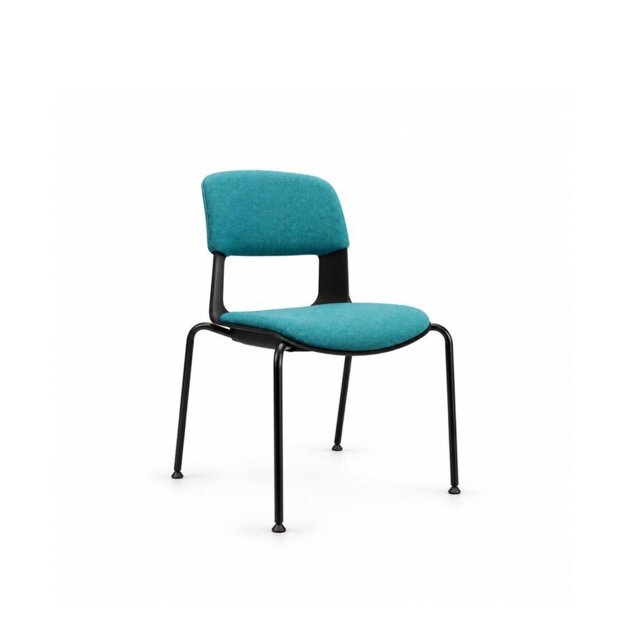 Ghế Cafe Nệm Vải Chân Sắt RPB-WC1306