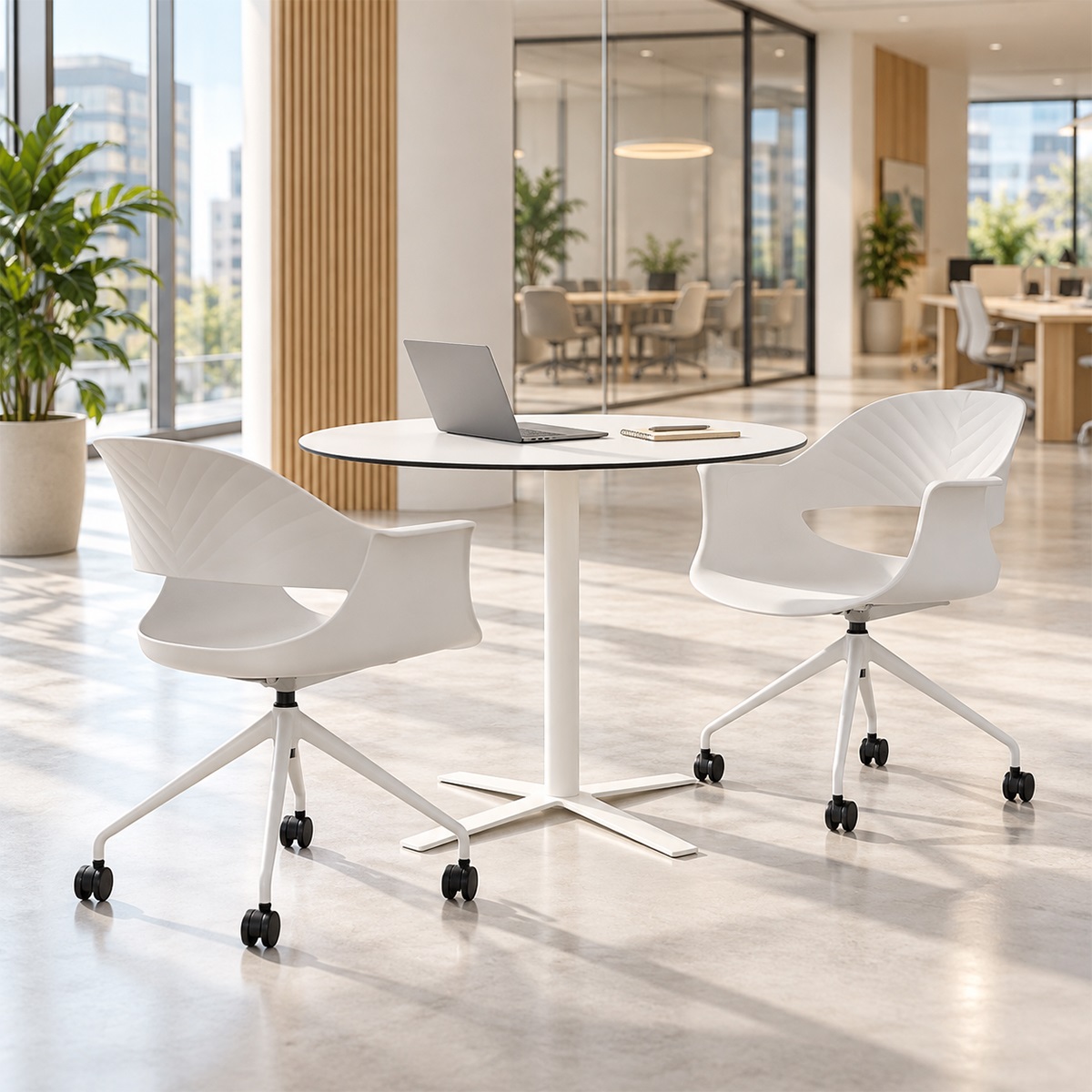 Ghế Làm Việc Chân Xoay Hiện Đại RPB-WC198