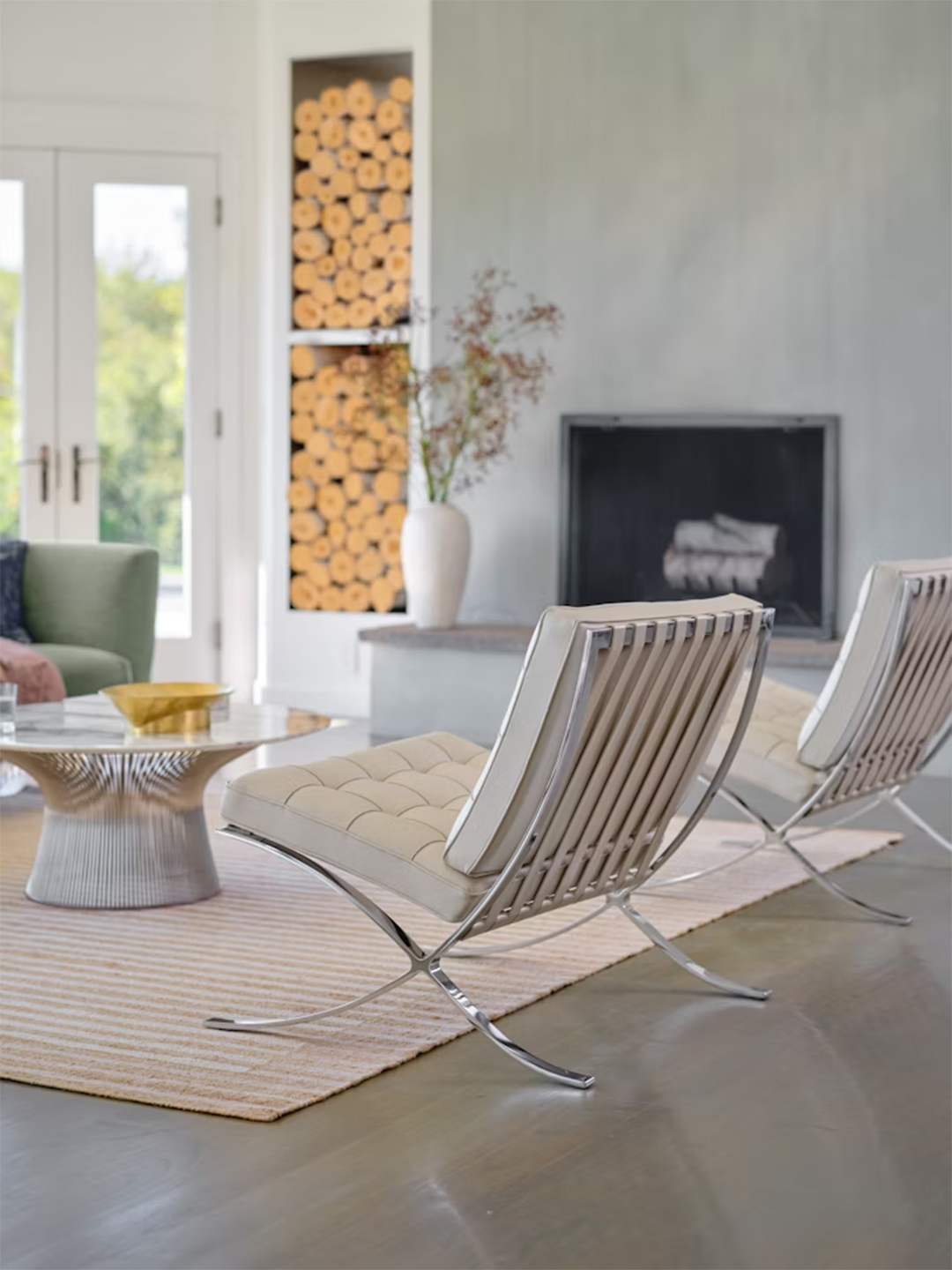Ghế Thư Giãn Nệm Da Chân Kim Loại RPB-WC162 Ghế Thư Giãn Nệm Da Chân Kim Loại RPB-WC162